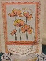 painted with distress inks